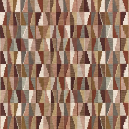Zamari Maple - tessuto arredo jacquard motivo geometrico, collezione Otillo