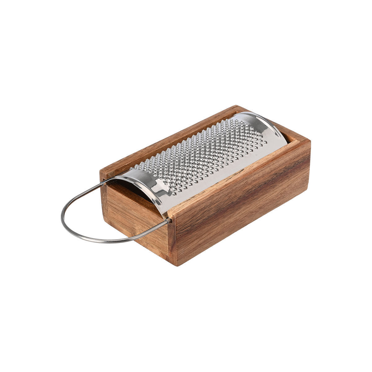 Grattugia Allure in acciaio inox con contenitore