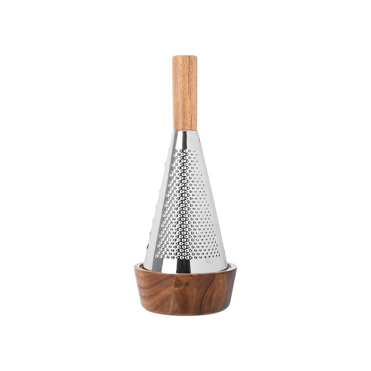 Grattugia conica Allure in acciaio inox con contenitore