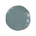 Piatto Mare in gres color teal
