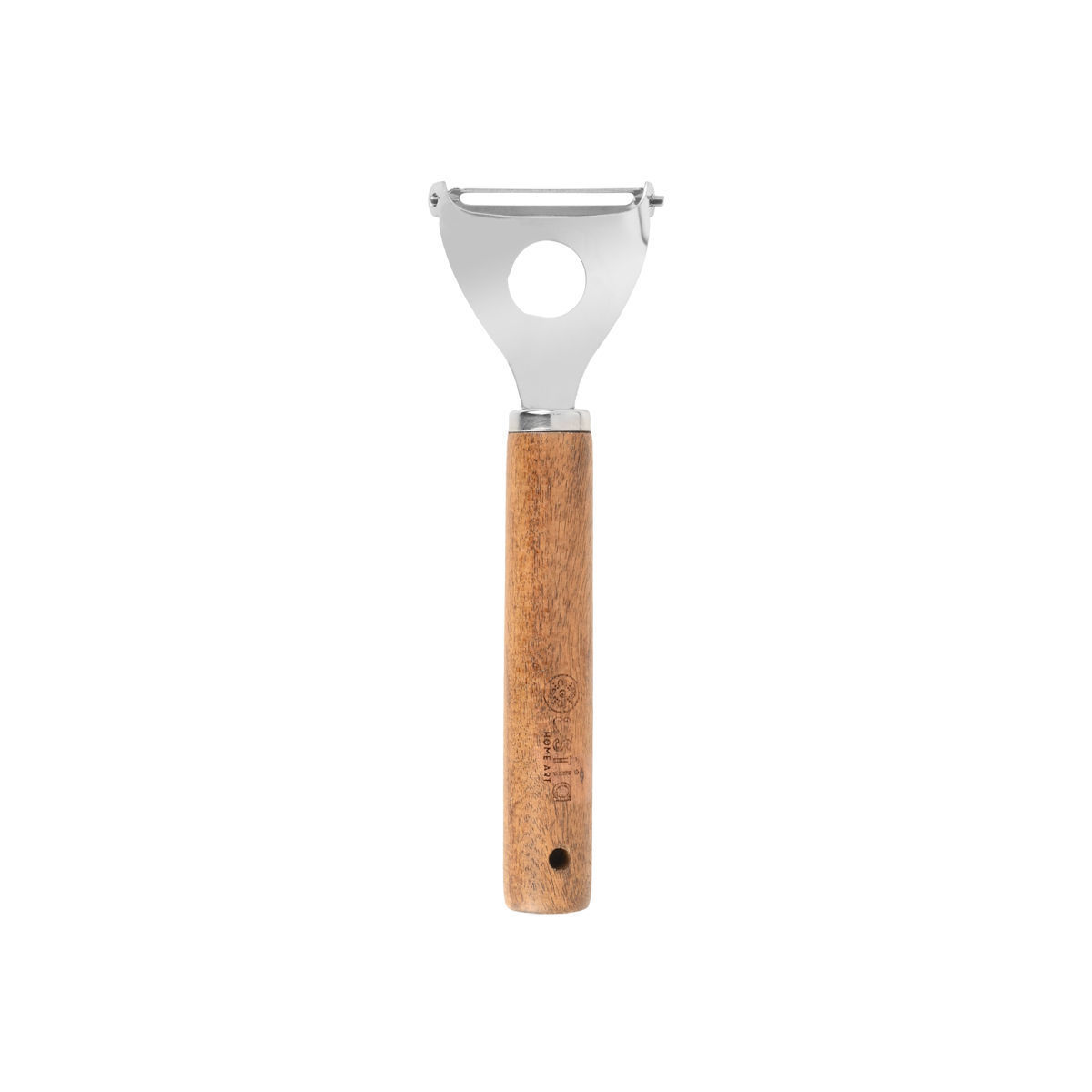 Pelapatate Allure in acciaio inox con manico in legno