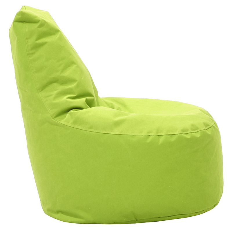 Pouf poltrona Norm in tessuto impermeabile verde 65 × 65 × 80 cm - immagine 3