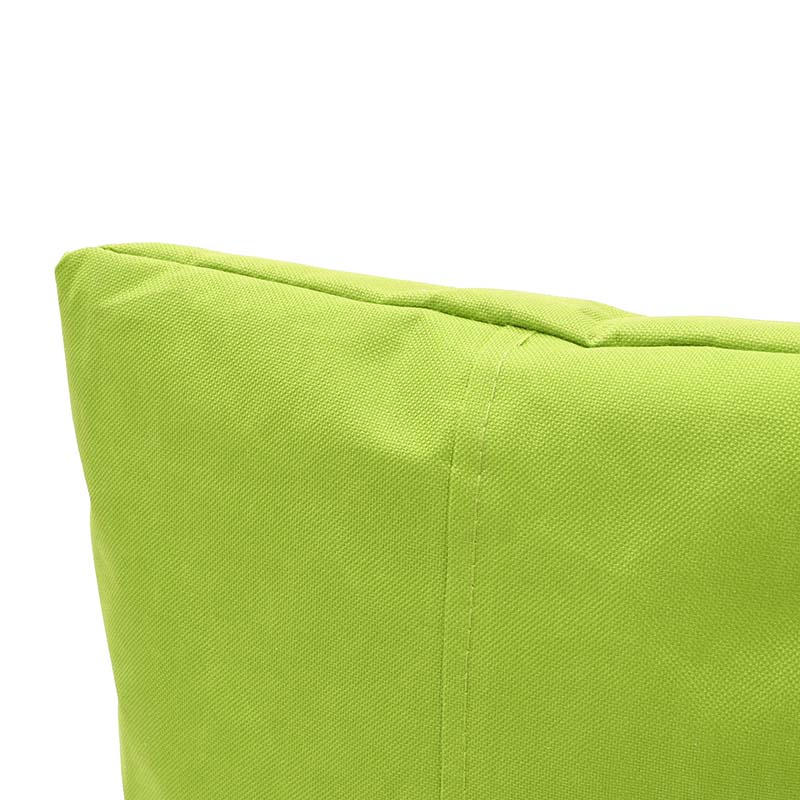 Pouf poltrona Norm in tessuto impermeabile verde 65 × 65 × 80 cm - immagine 4