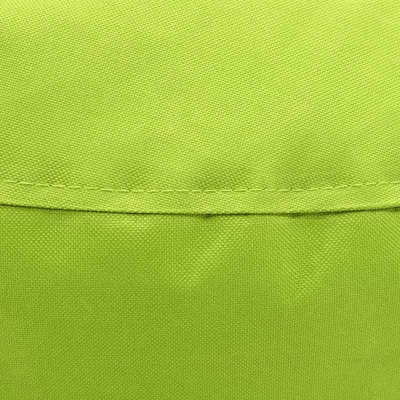 Pouf poltrona Norm in tessuto impermeabile verde 65 × 65 × 80 cm - immagine 5
