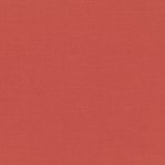 Campione del tessuto Linara di Romo nella colorazione Gingersnap, codice 2494/118: un rosso scuro dal colore intenso, misto lino in tinta unita alto 140 cm.