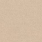 Campione del tessuto Linara di Romo nella colorazione Jute, codice 2494/140: un beige chiaro dal tono caldo, misto lino in tinta unita alto 140 cm.