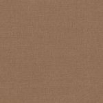Campione del tessuto Linara di Romo nella colorazione Chestnut, codice 2494/141: un marrone scuro dal tono caldo, misto lino in tinta unita alto 140 cm.