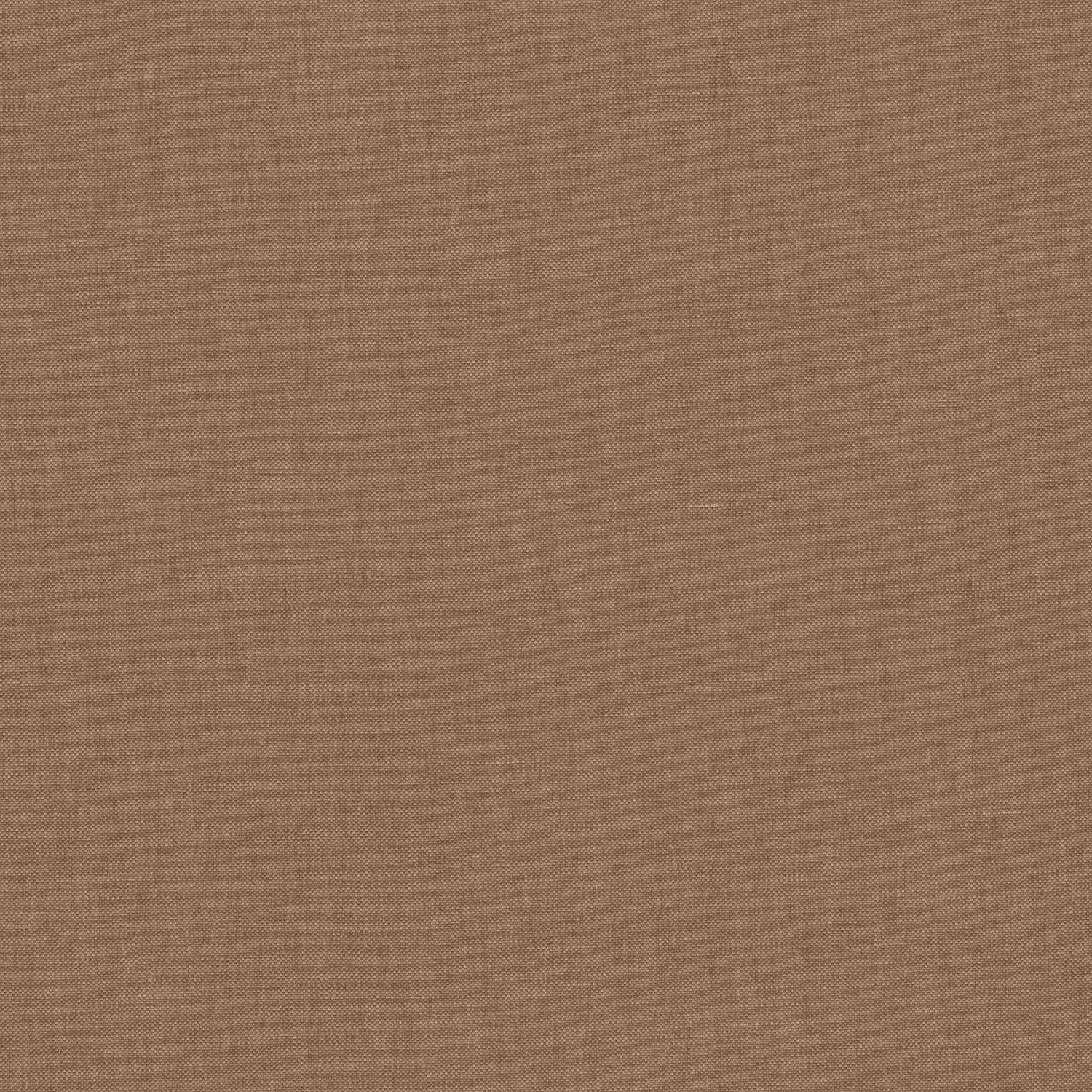 Tessuto Linara Romo Chestnut — campione Campione del tessuto Linara di Romo nella colorazione Chestnut, codice 2494/141: un marrone scuro dal tono caldo, misto lino in tinta unita alto 140 cm.