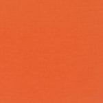 Campione del tessuto Linara di Romo nella colorazione Tangerine, codice 2494/152: un arancione dal colore intenso, misto lino in tinta unita alto 140 cm.