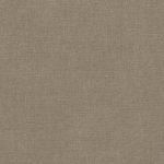 Campione del tessuto Linara di Romo nella colorazione Earth, codice 2494/153: un marrone scuro dal tono polveroso, misto lino in tinta unita alto 140 cm.