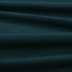 Tessuto Linara di Romo nella colorazione Ebony drappeggiato, per mostrarne la caduta e la finitura spazzolata.