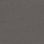 Campione del tessuto Linara di Romo nella colorazione Lava Rock, codice 2494/194: un grigio scuro dal tono neutro, misto lino in tinta unita alto 140 cm.