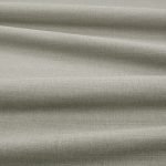 Tessuto Linara di Romo nella colorazione Khaki drappeggiato, per mostrarne la caduta e la finitura spazzolata.
