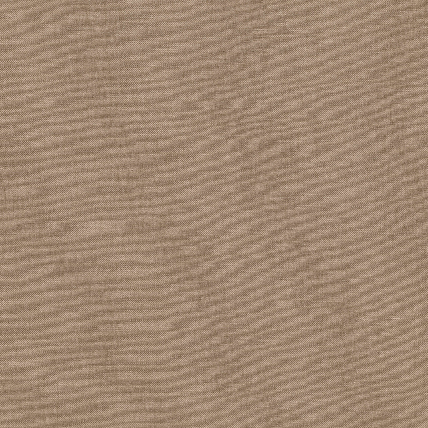 Tessuto Linara Romo Porcini — campione Campione del tessuto Linara di Romo nella colorazione Porcini, codice 2494/215: un marrone dal tono caldo, misto lino in tinta unita alto 140 cm.