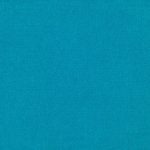 Campione del tessuto Linara di Romo nella colorazione Verditer, codice 2494/260: un turchese scuro, misto lino in tinta unita alto 140 cm.