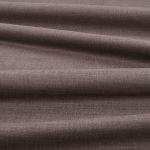 Tessuto Linara di Romo nella colorazione Bistre drappeggiato, per mostrarne la caduta e la finitura spazzolata.