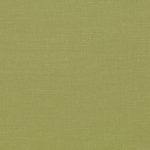 Campione del tessuto Linara di Romo nella colorazione Elm, codice 2494/275: un verde, misto lino in tinta unita alto 140 cm.