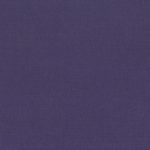 Campione del tessuto Linara di Romo nella colorazione Iris, codice 2494/288: un viola profondo, misto lino in tinta unita alto 140 cm.