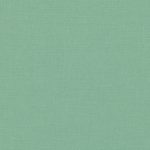 Campione del tessuto Linara di Romo nella colorazione Verdigris, codice 2494/293: un verde, misto lino in tinta unita alto 140 cm.
