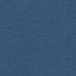 Campione del tessuto Linara di Romo nella colorazione Indigo, codice 2494/30: un blu profondo, misto lino in tinta unita alto 140 cm.