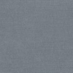 Campione del tessuto Linara di Romo nella colorazione Gunmetal, codice 2494/310: un grigio scuro dal tono freddo, misto lino in tinta unita alto 140 cm.