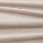 Tessuto Linara di Romo nella colorazione Tufa drappeggiato, per mostrarne la caduta e la finitura spazzolata.