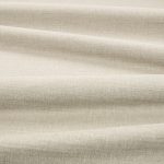 Tessuto Linara di Romo nella colorazione Basalt drappeggiato, per mostrarne la caduta e la finitura spazzolata.