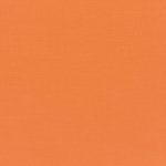 Campione del tessuto Linara di Romo nella colorazione Clementine, codice 2494/336: un arancione dal colore intenso, misto lino in tinta unita alto 140 cm.