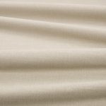 Tessuto Linara di Romo nella colorazione Kelp drappeggiato, per mostrarne la caduta e la finitura spazzolata.