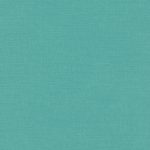 Campione del tessuto Linara di Romo nella colorazione Juniper, codice 2494/354: un verde, misto lino in tinta unita alto 140 cm.