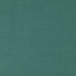 Campione del tessuto Linara di Romo nella colorazione Spruce, codice 2494/390: un verde scuro, misto lino in tinta unita alto 140 cm.