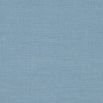 Campione del tessuto Linara di Romo nella colorazione Bluebird, codice 2494/403: un blu dal tono polveroso, misto lino in tinta unita alto 140 cm.