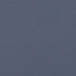 Campione del tessuto Linara di Romo nella colorazione Cosmic, codice 2494/408: un blu scuro dal tono polveroso, misto lino in tinta unita alto 140 cm.