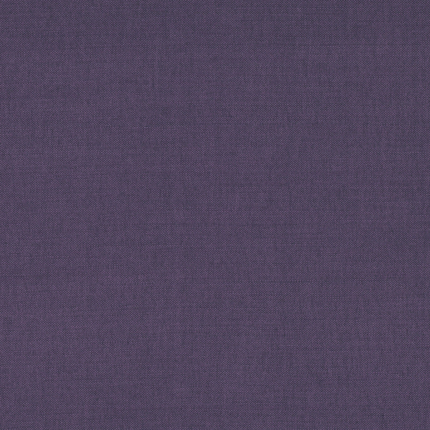 Tessuto Linara Romo Prune — campione Campione del tessuto Linara di Romo nella colorazione Prune, codice 2494/412: un viola profondo, misto lino in tinta unita alto 140 cm.