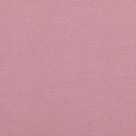 Campione del tessuto Linara di Romo nella colorazione Melrose, codice 2494/420: un rosa, misto lino in tinta unita alto 140 cm.
