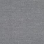 Campione del tessuto Linara di Romo nella colorazione Magnet, codice 2494/460: un grigio scuro dal tono freddo, misto lino in tinta unita alto 140 cm.