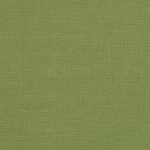 Campione del tessuto Linara di Romo nella colorazione Matcha, codice 2494/472: un verde, misto lino in tinta unita alto 140 cm.