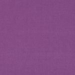 Campione del tessuto Linara di Romo nella colorazione Lisianthus, codice 2494/483: un viola scuro, misto lino in tinta unita alto 140 cm.