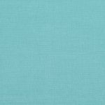 Campione del tessuto Linara di Romo nella colorazione Bondi, codice 2494/504: un turchese, misto lino in tinta unita alto 140 cm.