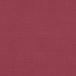Campione del tessuto Linara di Romo nella colorazione Claret, codice 2494/517: un rosso scuro, misto lino in tinta unita alto 140 cm.