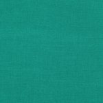 Campione del tessuto Linara di Romo nella colorazione Amazon, codice 2494/521: un verde scuro, misto lino in tinta unita alto 140 cm.