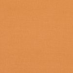 Campione del tessuto Linara di Romo nella colorazione Day Lily, codice 2494/522: un arancione dal colore intenso, misto lino in tinta unita alto 140 cm.