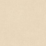 Campione del tessuto Linara di Romo nella colorazione Linen, codice 2494/63: un beige chiaro dal tono caldo, misto lino in tinta unita alto 140 cm.