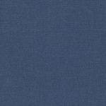 Campione del tessuto Linara di Romo nella colorazione Navy, codice 2494/84: un blu profondo, misto lino in tinta unita alto 140 cm.