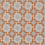 Tessuto Orton di Romo, collezione Orton, colorazione Henna 7856/05