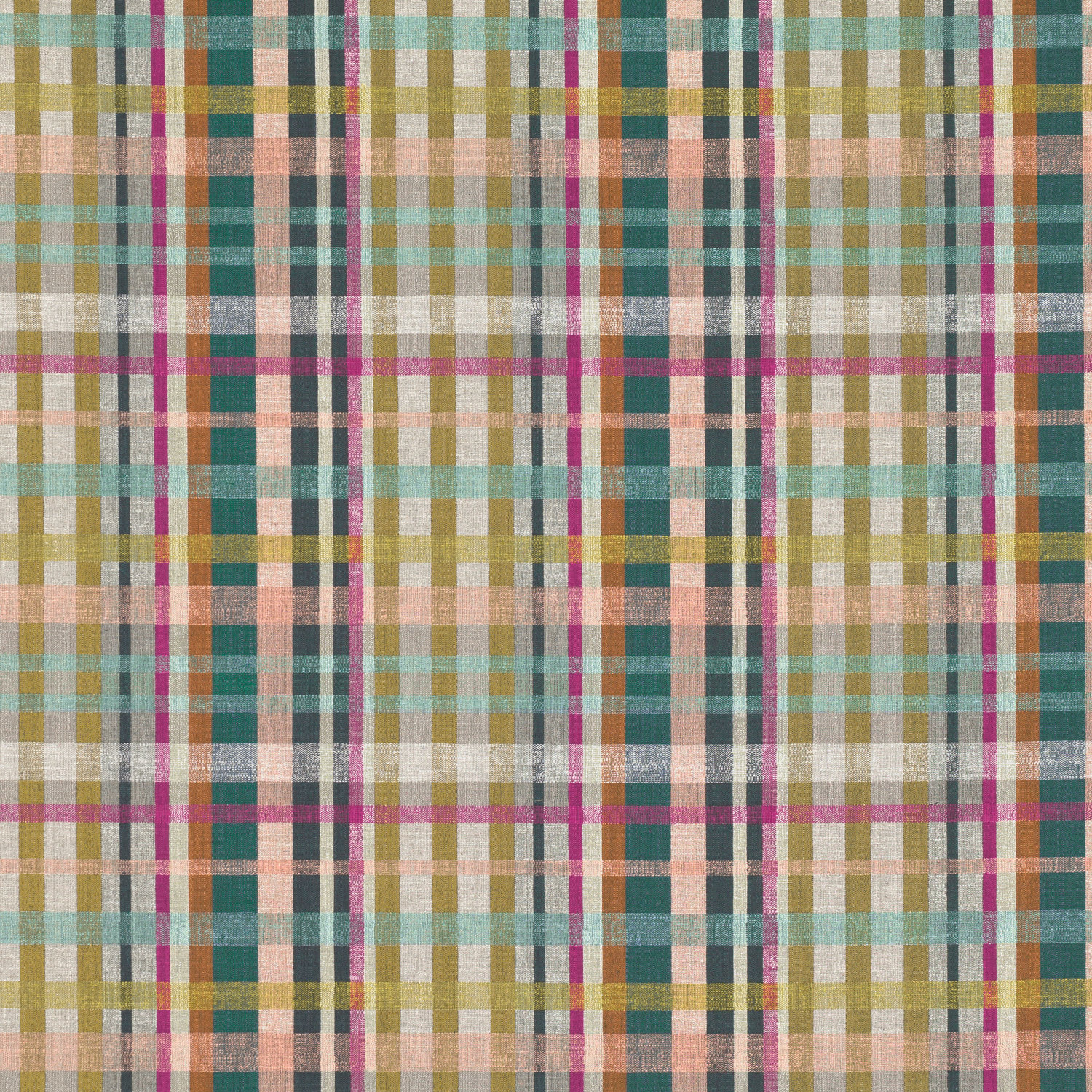 7926-05-oxley-multi_01.jpg Tessuto Oxley di Romo, collezione Oxley, colorazione Multi 7926/05