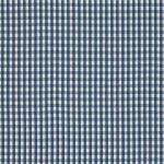 Tessuto Elmer di Romo, collezione Kemble, colorazione Indigo 7940/11
