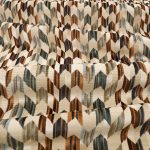 Tessuto Tabora di Romo, collezione Zephi, colorazione Cacao 8069/02