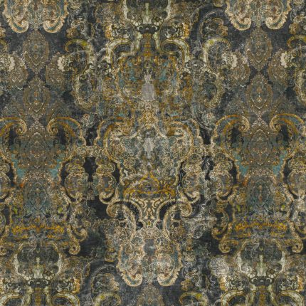 Tessuto Maroque di Black Edition, collezione Herbaria, colorazione Meteor 9035/01