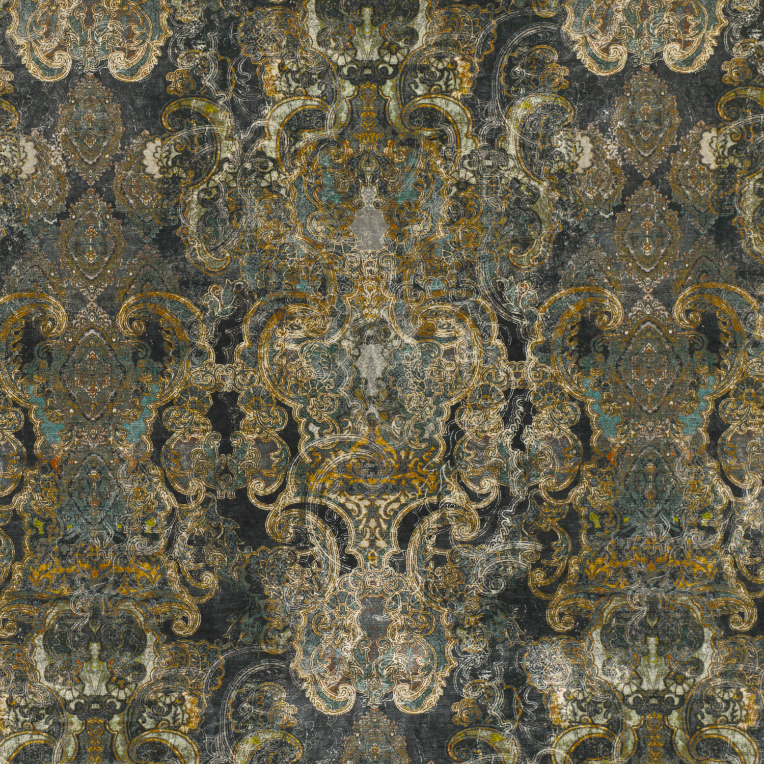 9035-01-maroque-meteor_01.jpg Tessuto Maroque di Black Edition, collezione Herbaria, colorazione Meteor 9035/01